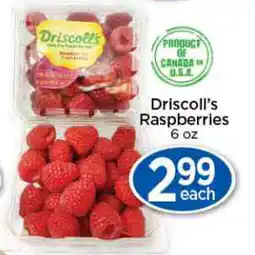 Lady York Driscoll's Raspberries 6 oz offer