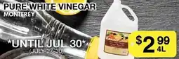 Lococo's Pure white vinegar monterey offer