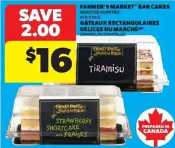 Real Canadian Superstore Farmer's market bar cakes offer