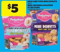 Real Canadian Superstore Heat and toss mini donuts offer