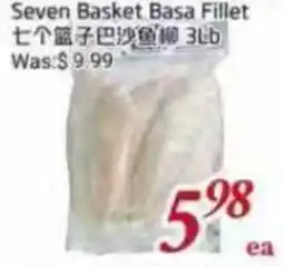 Foody Mart Seven Basket Basa Fillet offer