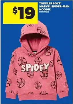 Dominion Toddler Boys' Marvel Spider-Man Hoodie, F6BT074592 offer