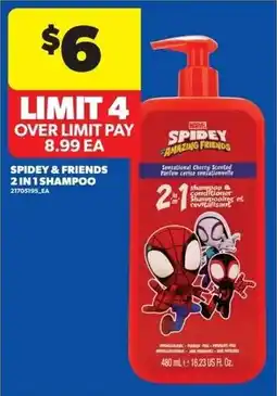 Dominion Spidey & Friends 2-in-1 Shampoo offer