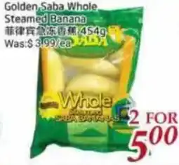 Foody Mart Golden Saba Whole Steamed Banana offer