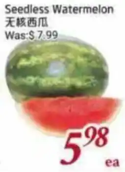 Foody Mart Seedless Watermelon offer