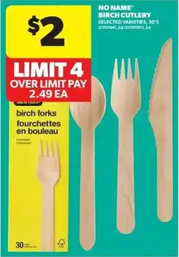 Dominion No Name Birch Cutlery offer