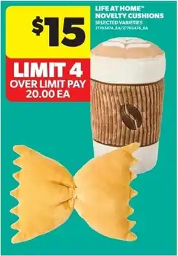 Dominion Life at Home™ Novelty Cushions offer