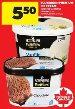 Real Canadian Superstore Scotsburn premium ice cream offer