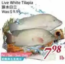 Foody Mart Live White Tilapia offer