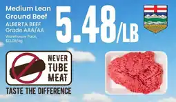Freson Bros Medium lean ground beef alberta beef offer