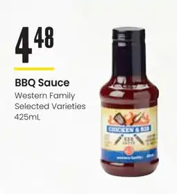 Freson Bros BBQ Sauce Western Family offer