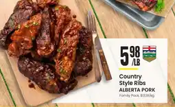 Freson Bros Country style ribs alberta pork offer