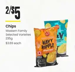 Freson Bros Chips Western Family offer