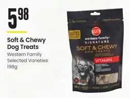 Freson Bros Soft & Chewy Dog Treats Western Family offer