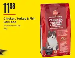 Freson Bros Chicken, Turkey & Fish Cat Food Western Family offer