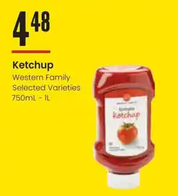 Freson Bros Ketchup Western Family offer