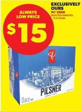 Real Canadian Liquorstore PC Beer offer
