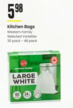 Freson Bros Kitchen Bags Western Family offer