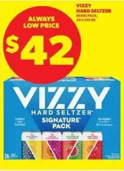 Real Canadian Liquorstore Vizzy Hard Seltzer offer