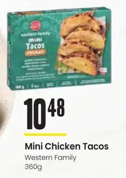 Freson Bros Mini Chicken Tacos Western Family offer