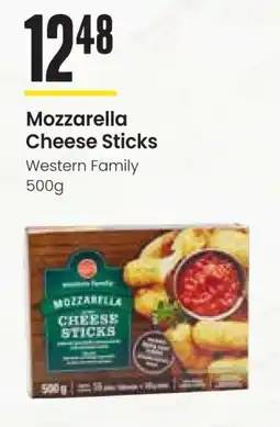 Freson Bros Mozzarella Cheese Sticks Western Family offer