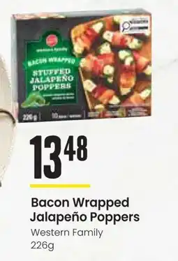 Freson Bros Bacon Wrapped Jalapeño Poppers Western Family offer