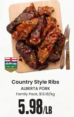 Freson Bros Country Style Ribs offer