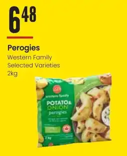 Freson Bros Perogies Western Family offer