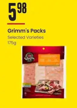 Freson Bros Grimm's Packs offer