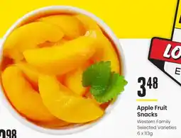 Freson Bros Apple Fruit Snacks Western Family offer
