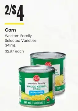 Freson Bros Corn Western Family offer