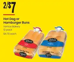 Freson Bros Hot Dog or Hamburger Buns Venice Bakery offer
