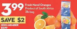 Garden Foods Fresh navel oranges product of south africa 3lb bag offer