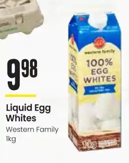 Freson Bros Liquid Egg Whites Western Family offer
