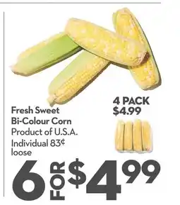 Garden Foods Fresh sweet bi-colour corn offer