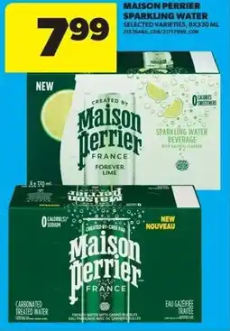Real Canadian Superstore Maison perrier sparkling water offer
