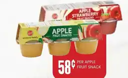 Freson Bros Apple strawberry fruit snacks offer