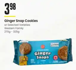 Freson Bros Ginger Snap Cookies Western Family offer