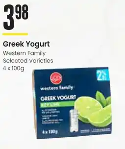 Freson Bros Greek Yogurt Western Family offer