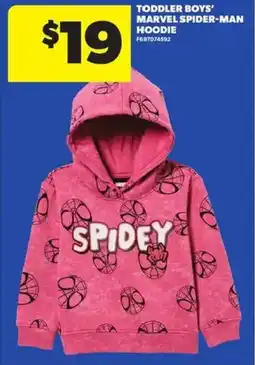 Atlantic Superstore Toddler boys' marvel spider-man hoodie offer
