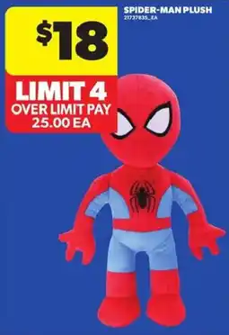 Atlantic Superstore Spider-man plush offer