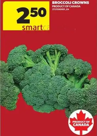 Real Canadian Superstore Broccoli crowns offer