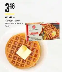Freson Bros Waffles Western Family offer