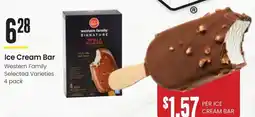 Freson Bros Ice Cream Bar Western Family offer