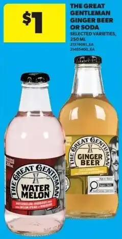 Real Canadian Superstore The great gentleman ginger beer or soda offer