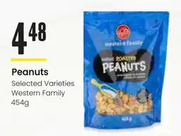 Freson Bros Peanuts Selected Varieties Western Family offer