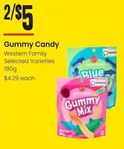 Freson Bros Gummy Candy Western Family offer