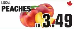 Butcher Boys Local peaches offer