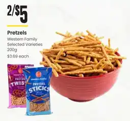 Freson Bros Pretzels Western Family offer