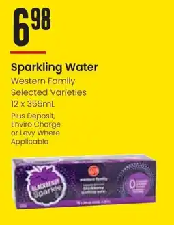 Freson Bros Sparkling Water Western Family offer